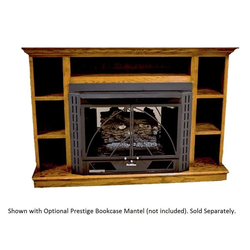 Buck Stove Model 34 Contemporary Vent Free Gas Stove With Blower