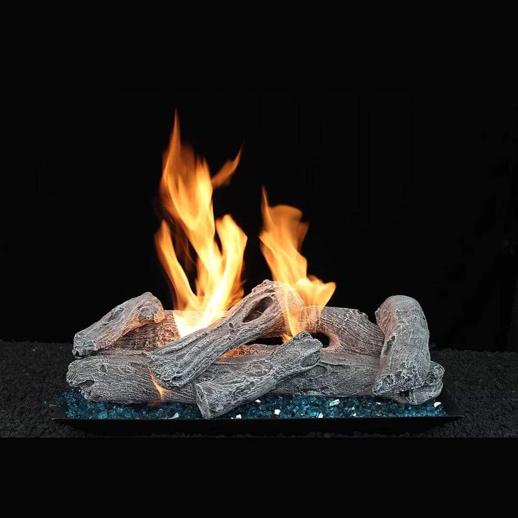 24" Driftwood Full Pan Vented Gas Log - Hargrove