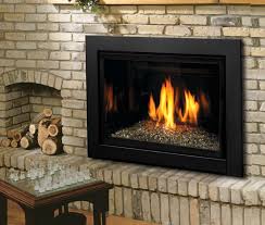Kingsman 43 Inch Clean View Peninsula Gas Fireplace