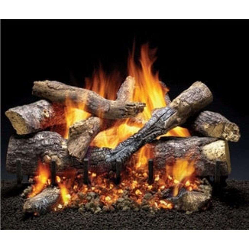 Majestic - 2-Tier Fireside Grand Oak Gas Log Set