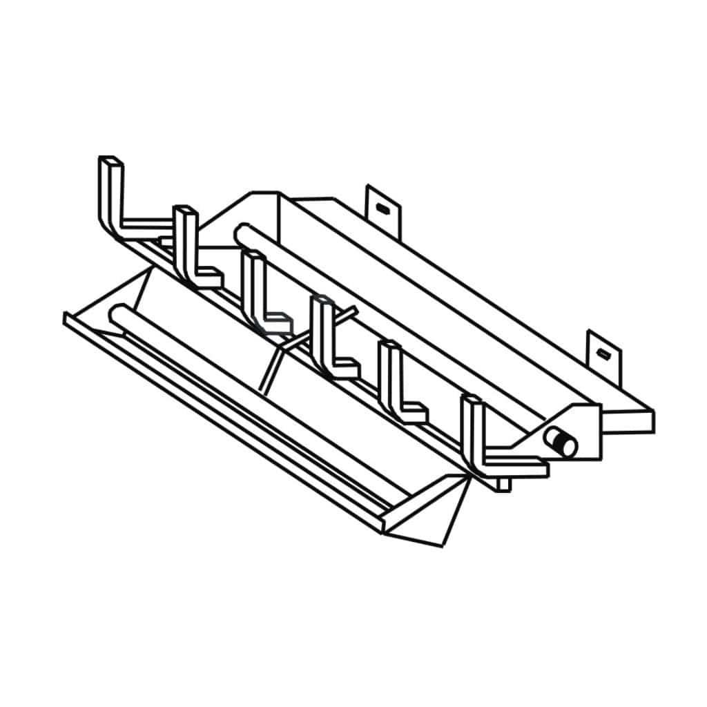 Majestic - 2-Tier IPI Grand Oak Hearth Kit