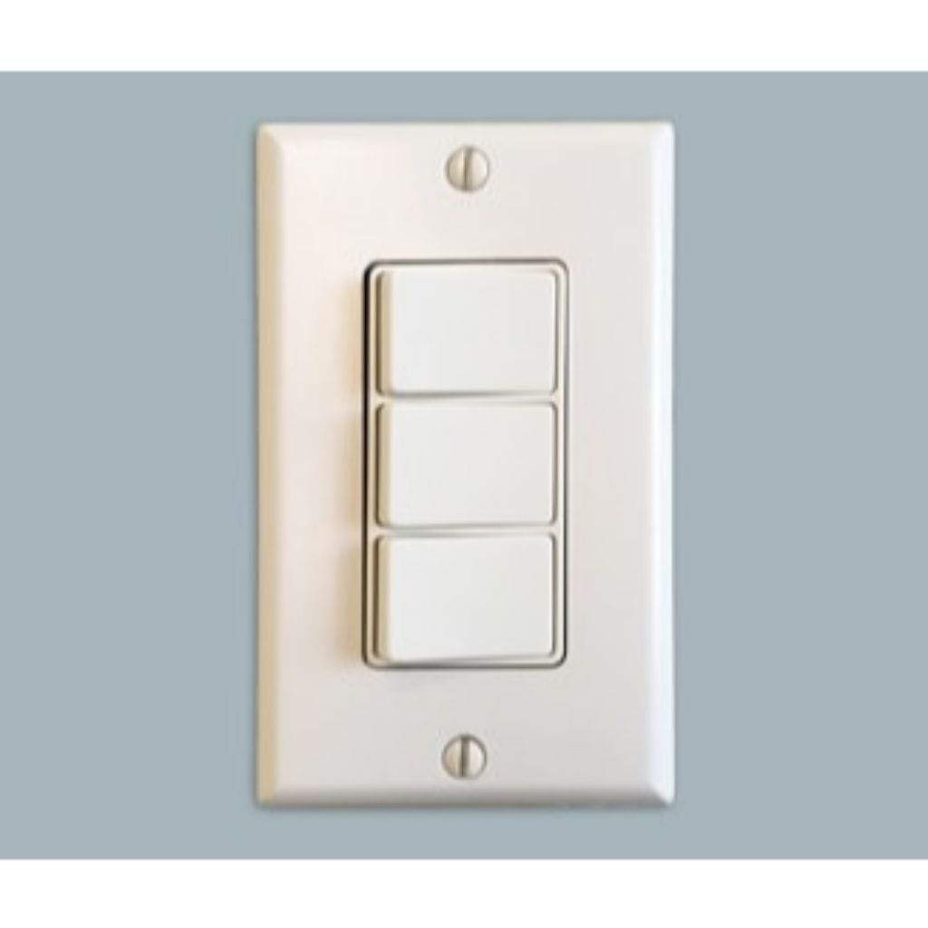 Majestic - 3 Toggle Wall Switch for Multi-Color Selection LED Accent Light