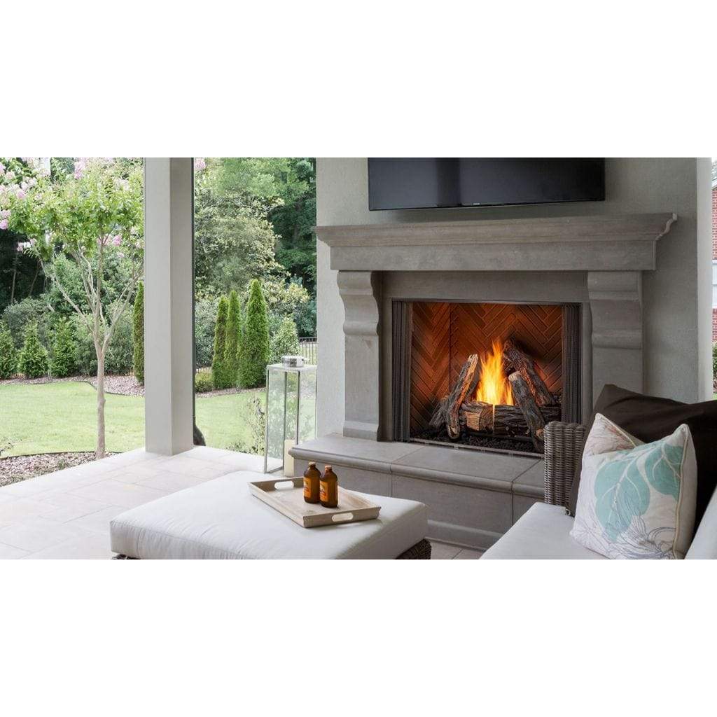 Majestic Courtyard 36 Vent Free Traditional Outdoor Gas Fireplace