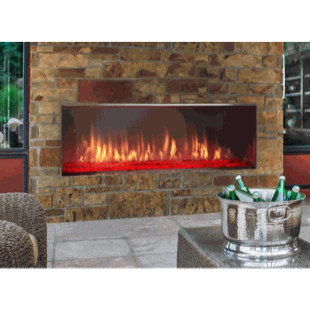Majestic Lanai 51 Inch Contemporary Linear Gas Fireplace