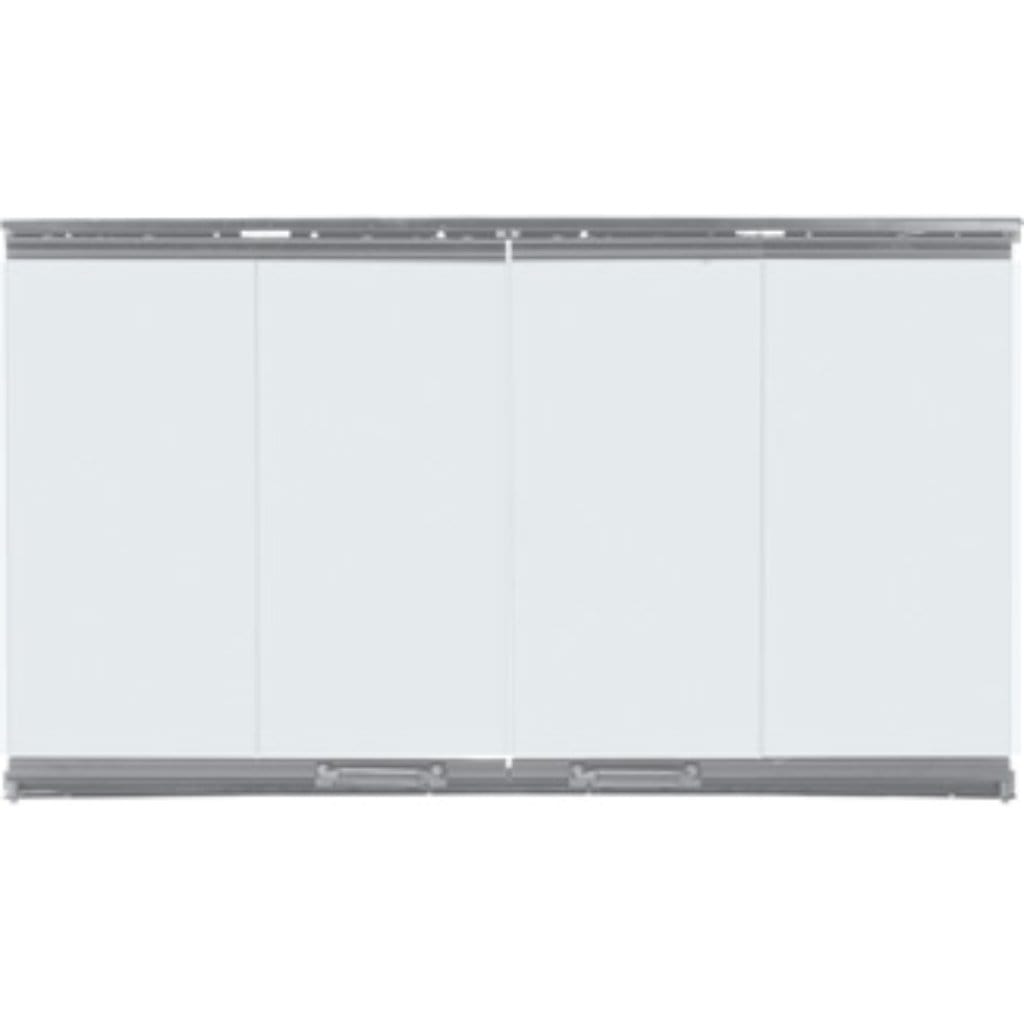 Majestic - BiFold Glass Doors for Villawood Outdoor Wood Burning Fireplace
