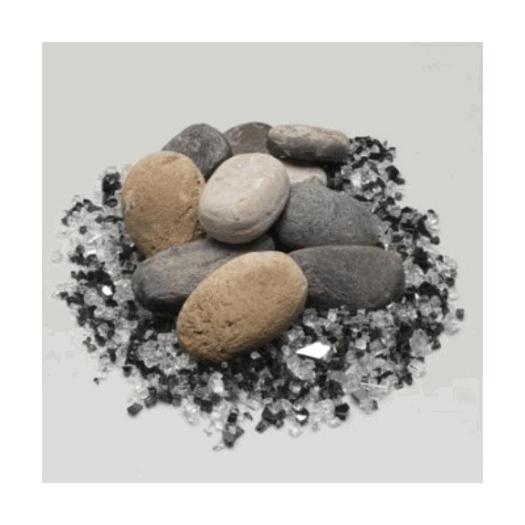 Majestic - Contemporary Media Conversion Kit for Quartz Direct Vent Fireplace