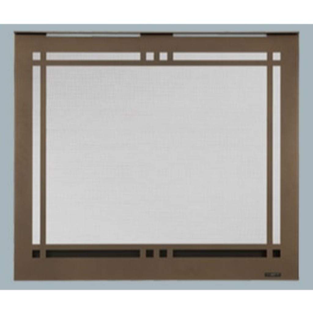 Majestic - Contemporary Rectangular Door for Meridian Series Direct Vent Fireplaces