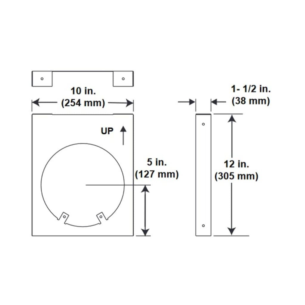 Majestic - DVP-HVS Horizontal Pipe Support