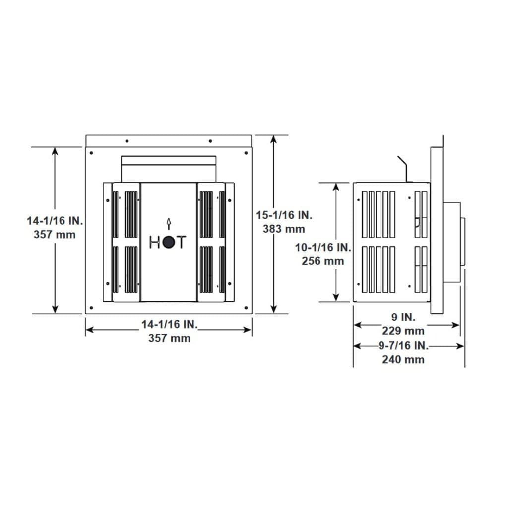 Majestic - SLP-FLEX-TRAP Trapezoid Termination Kit