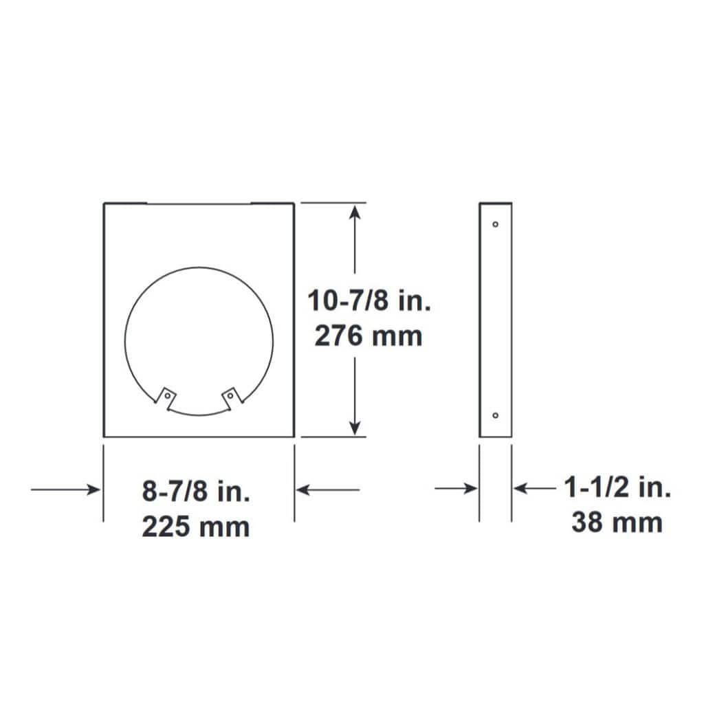Majestic - SLP-HVS Horizontal Vent Support Hanger