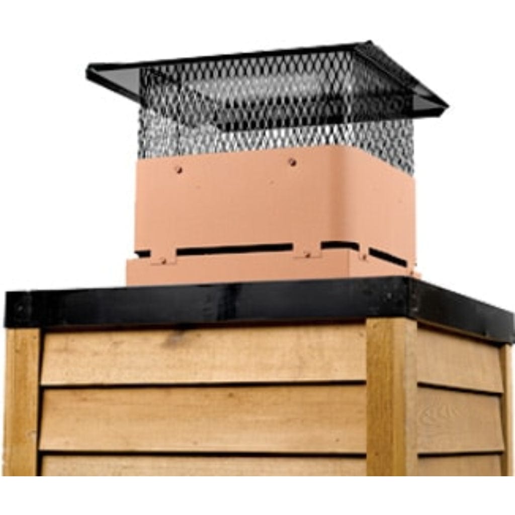 Majestic - TCT1175 Terra Cotta Vertical Termination Cap for SL1100 Series Pipe