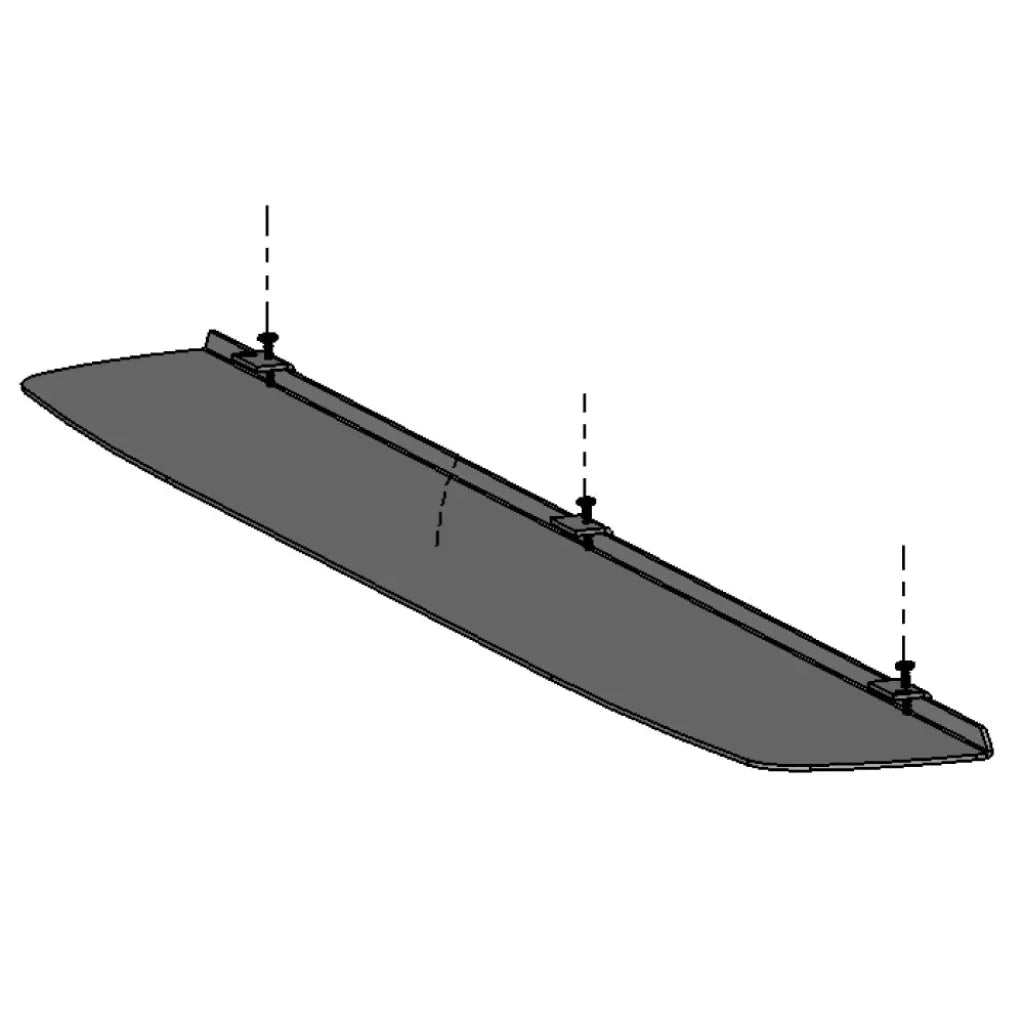 Kingsman - Mantel Clearance Shield for IDV26 Series Fireplace Inserts