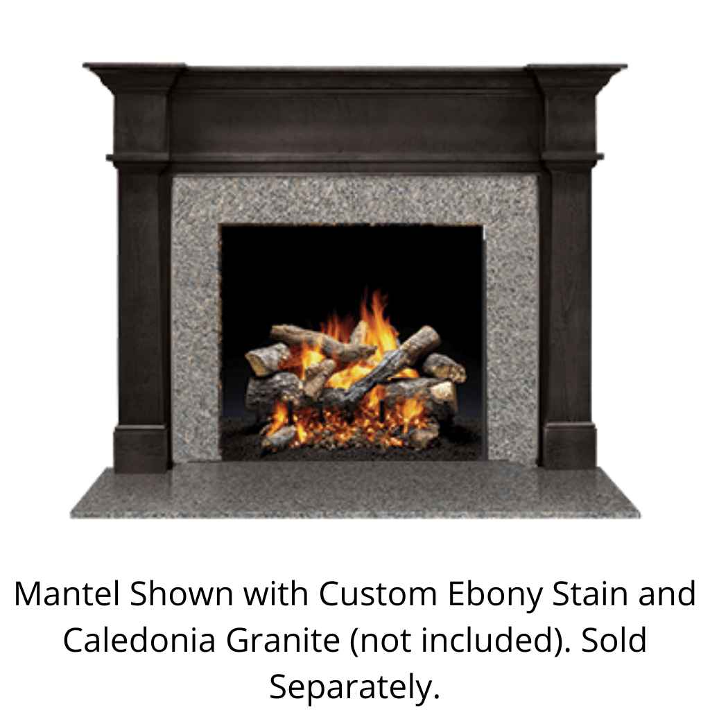 Monessen - Bellevue Flush Wood Mantel