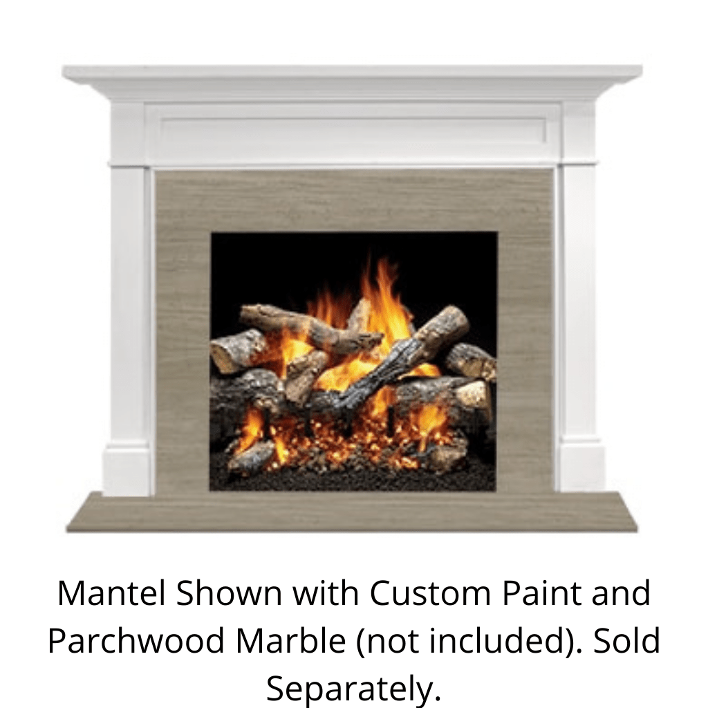 Monessen - Roxborough Flush Wood Mantel