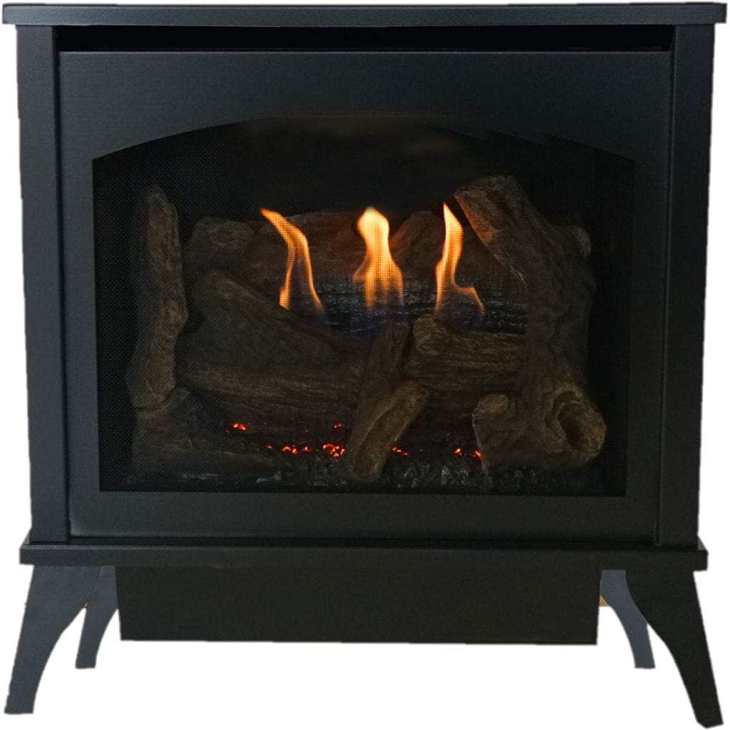Empire 25" Medium Spirit Steel Vent Free Gas Stove - 25,000 BTU