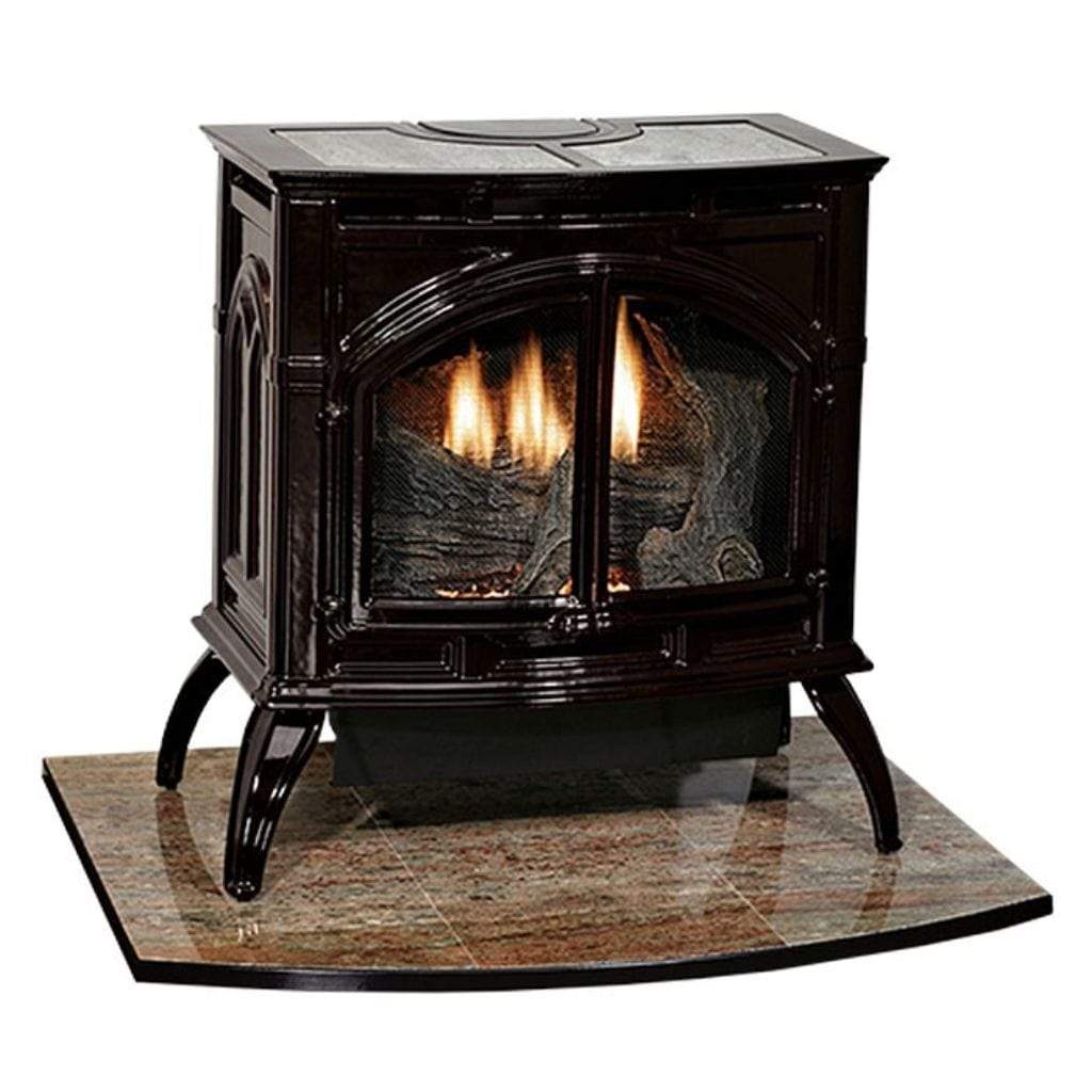 Empire 28 Inch Cast Iron Ventless Gas Stove (25,000 BTU)