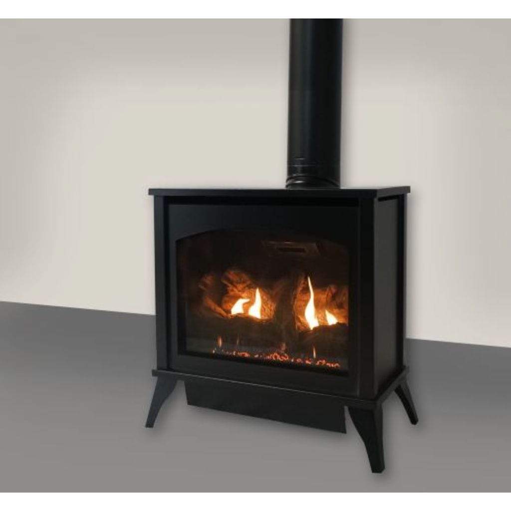 Empire 28 Inch Medium Spirit Steel Modern Direct Vent Gas Stove