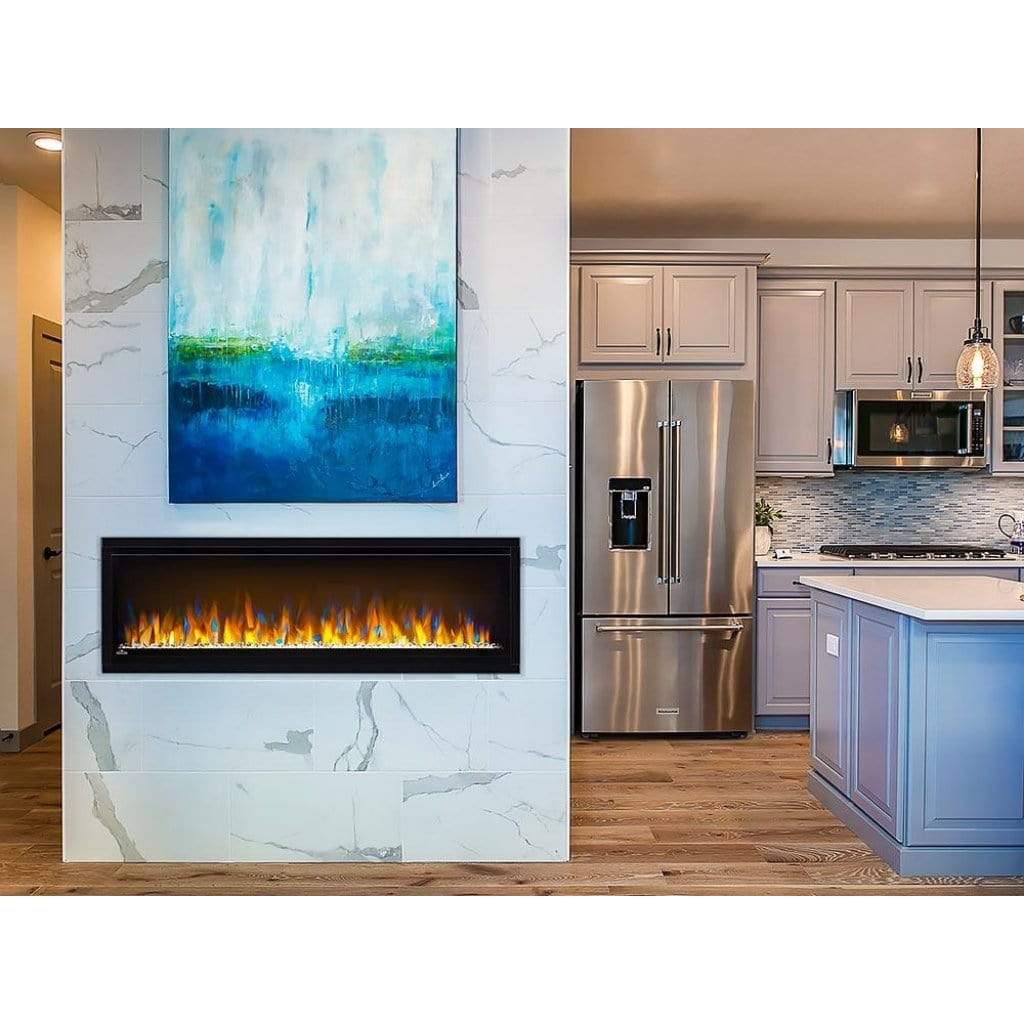Napoleon 50 Inch Alluravision Slimline Wall Mount Linear Electric Fireplace