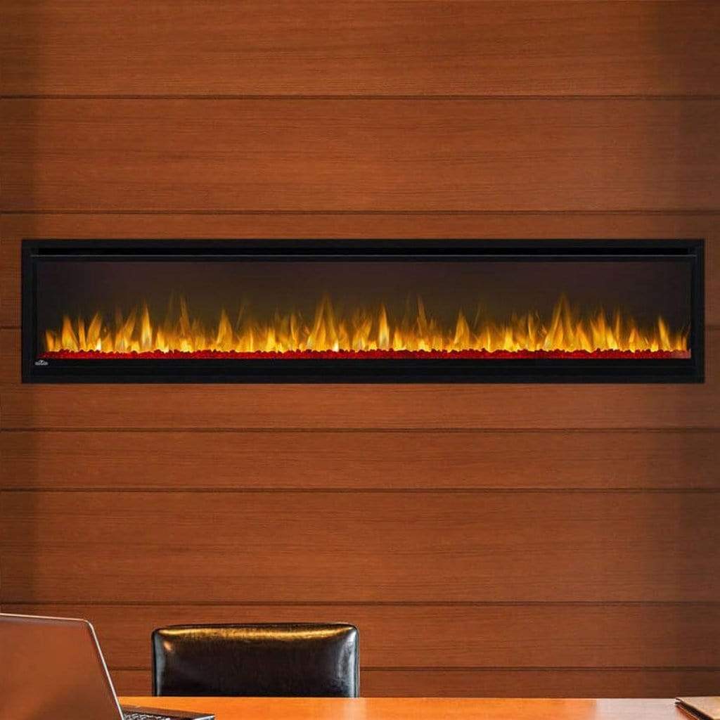 Napoleon 74 Inch Alluravision Slimline Wall Mount Linear Electric Fireplace