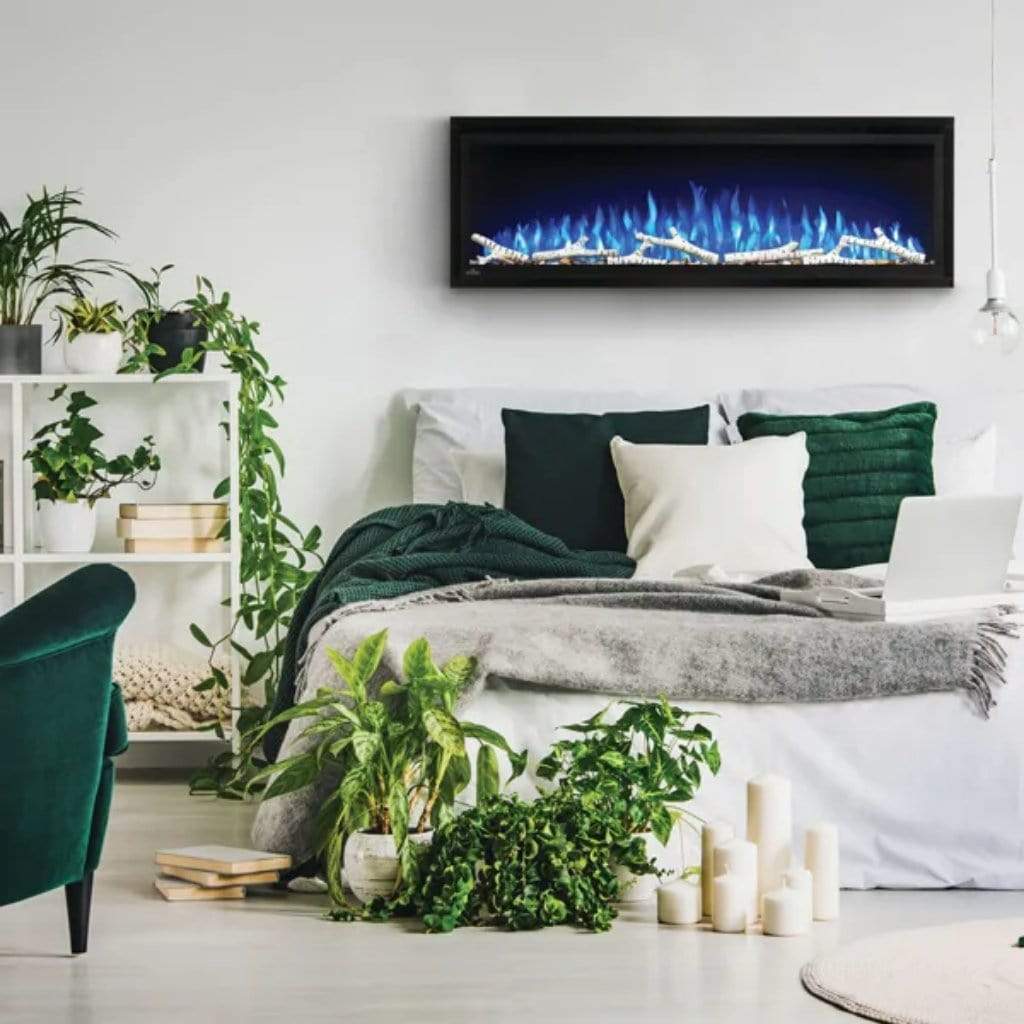 Napoleon Entice 36 Inch Linear Wall Mount Modern Electric Fireplace