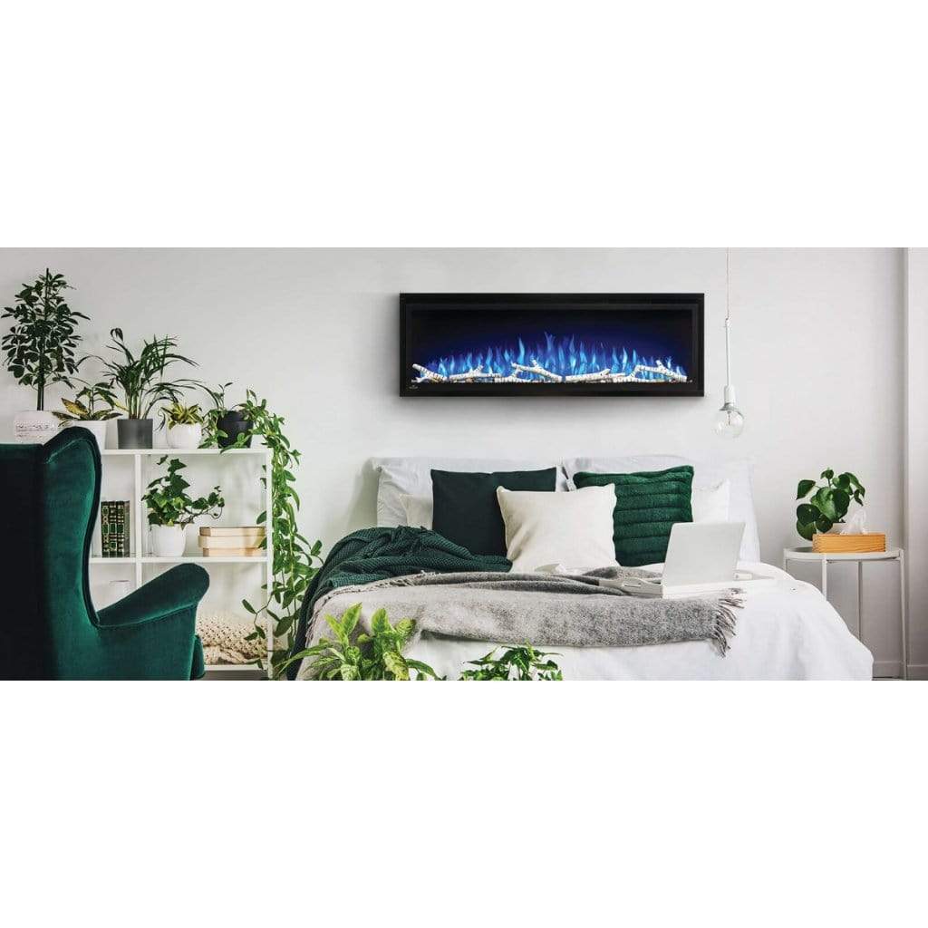 Napoleon Entice 50 Inch Linear Wall Mount Modern Electric Fireplace