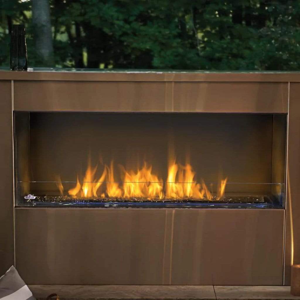Napoleon - Galaxy 51" Single Sided Outdoor Linear Vent Free Gas Fireplace