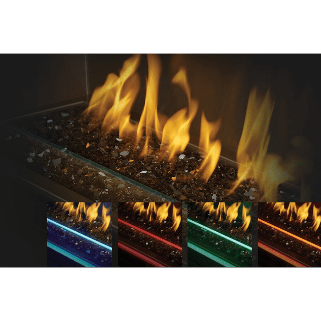 Napoleon - Galaxy 51" Single Sided Outdoor Linear Vent Free Gas Fireplace