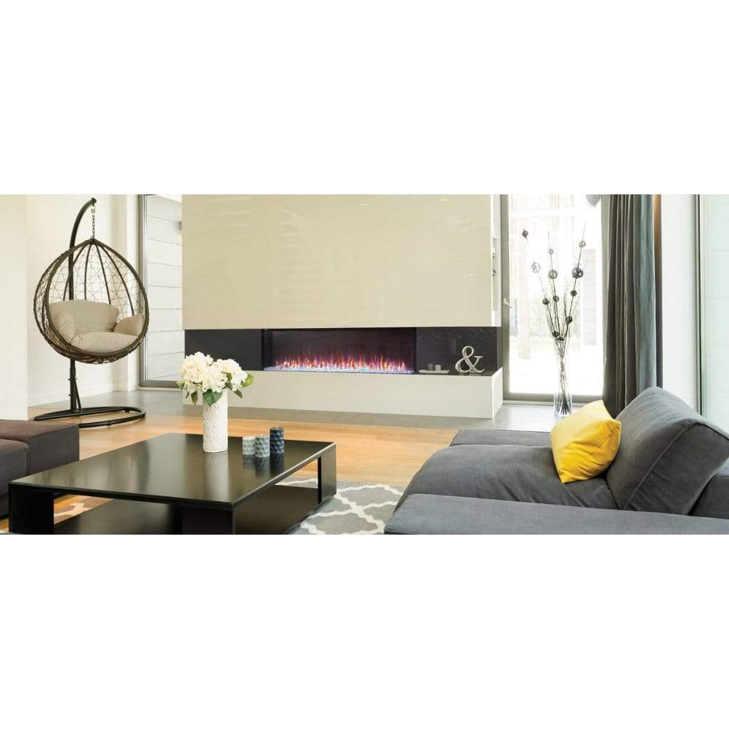 Napoleon 60 Inch Trivista Primis Built-in Wall Mount 3-Sided Electric Fireplace