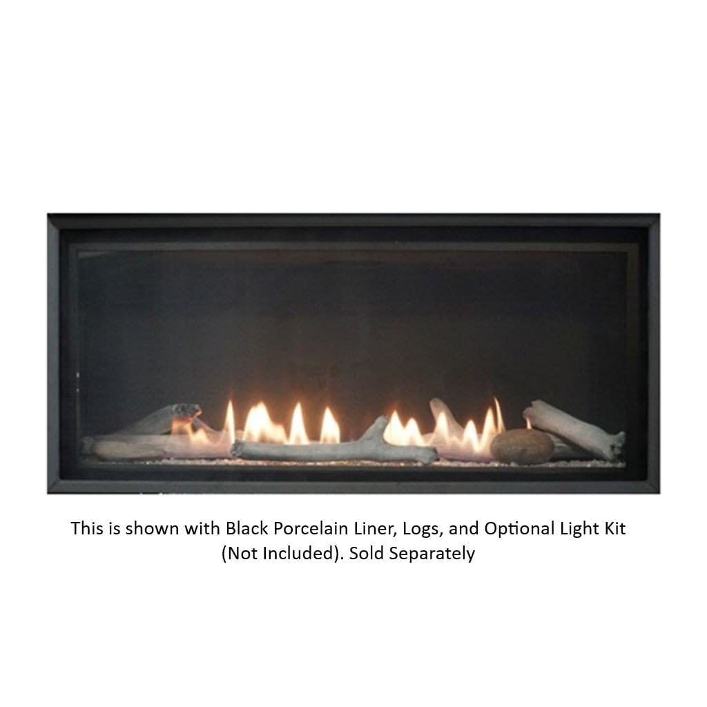 Empire Loft 36 inch Millivolt Controller Direct Vent Linear Natural Gas Fireplace