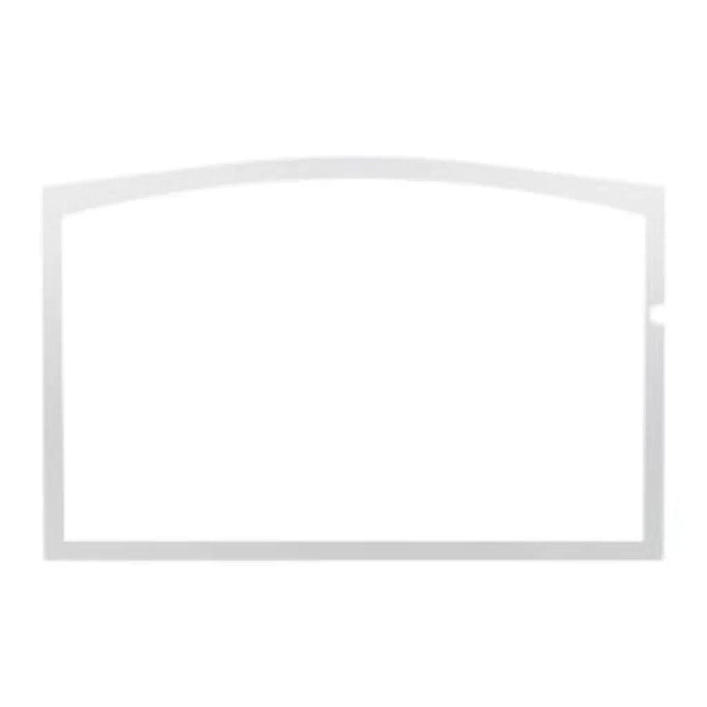 Osburn Brushed Nickel Steel Door Overlay for 2000 Wood Stove and Insert