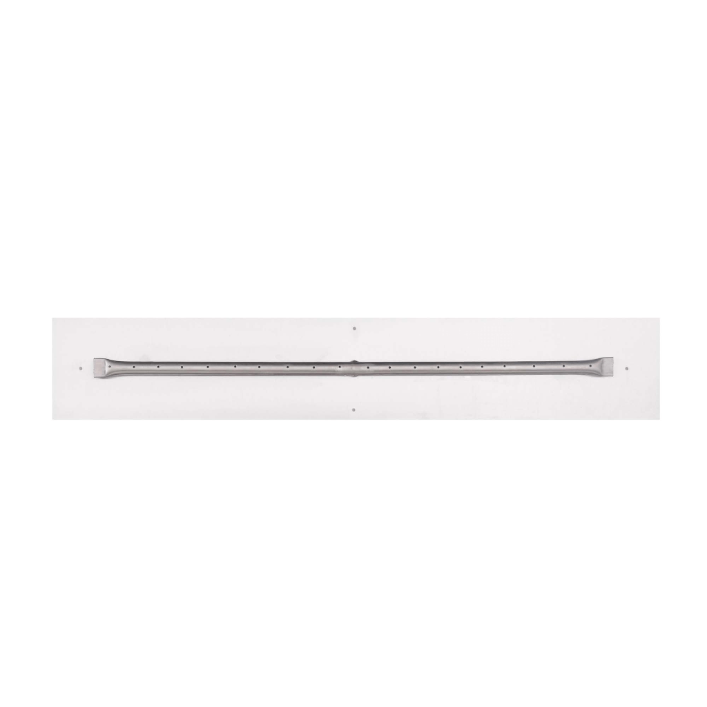 Rectangular Flat Pan With Stainless Steel Linear Burner by The Outdoor Plus