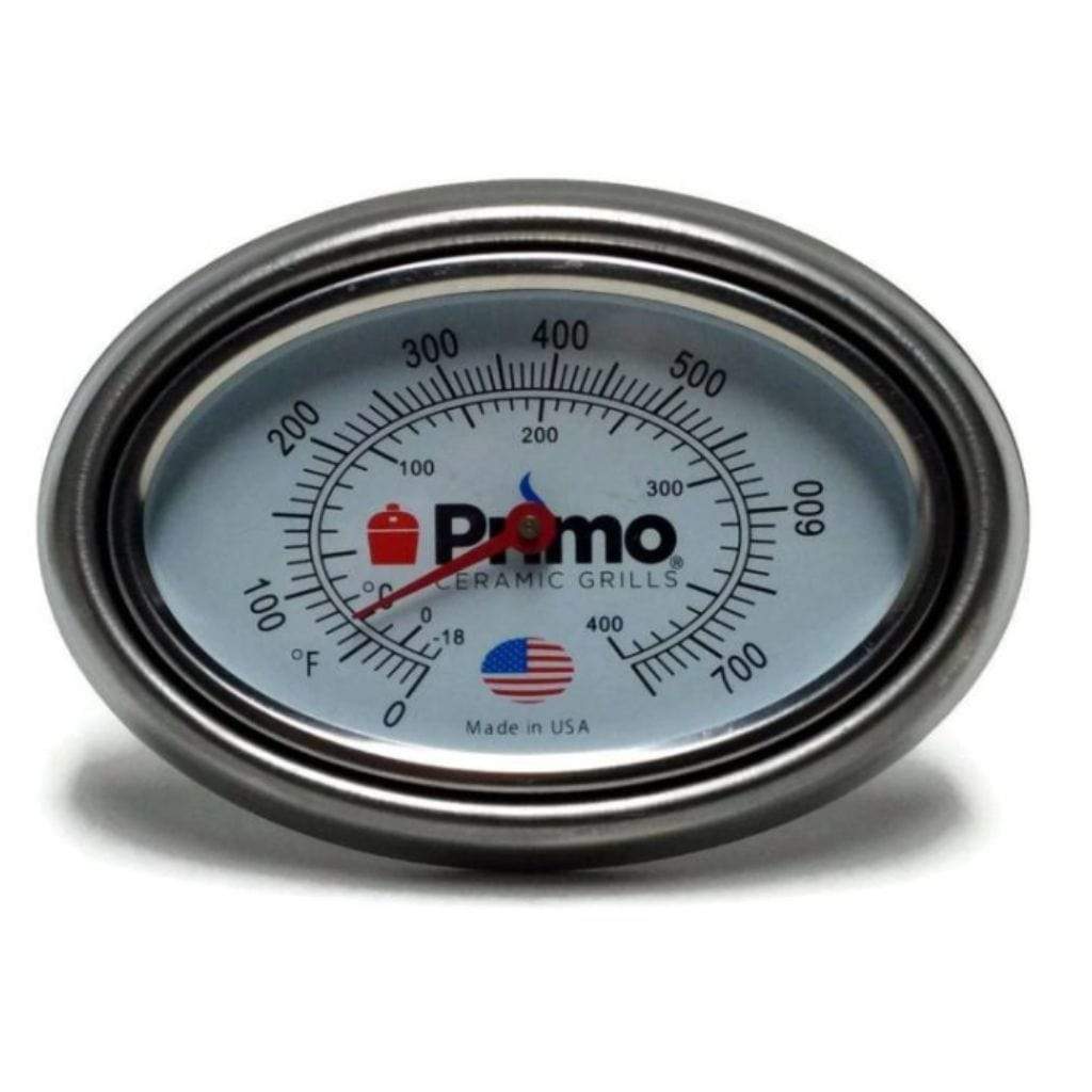 Primo Grill - Oval XL Thermometer with Bezel/Sleeve