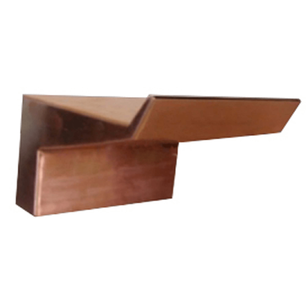 The Outdoor Plus - Copper/Stainless Steel Arch Flow Scupper