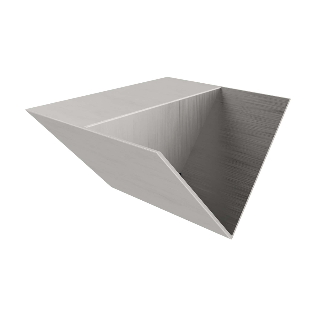 The Outdoor Plus - Copper/Stainless Steel Single V Style Scupper