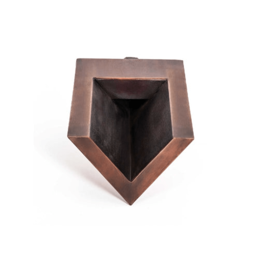 The Outdoor Plus - Copper/Stainless Steel V-Shaped Scupper