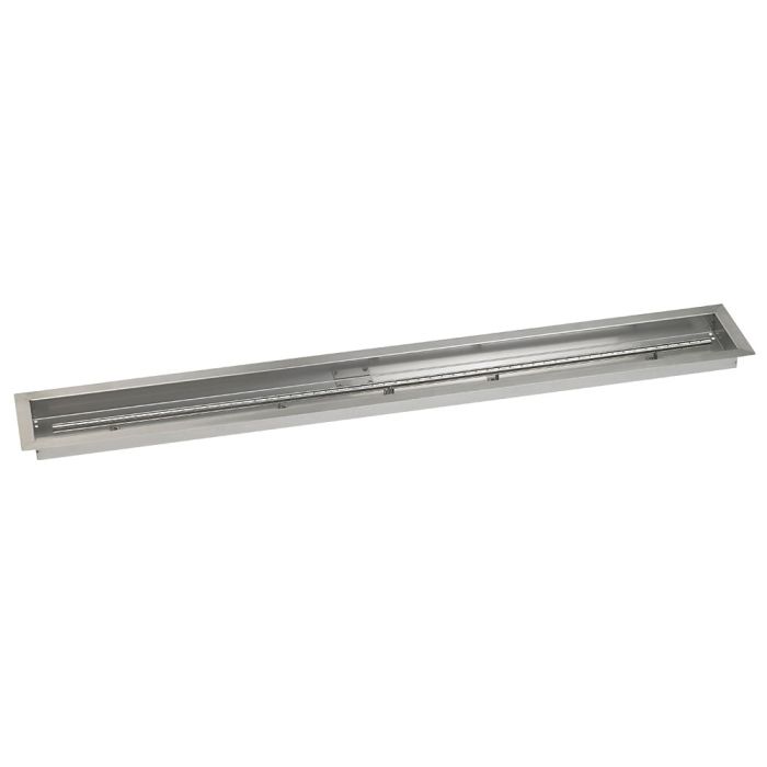 American Fire Glass 60"x 6" Linear Drop-In Pan with Match Light Kit - Propane