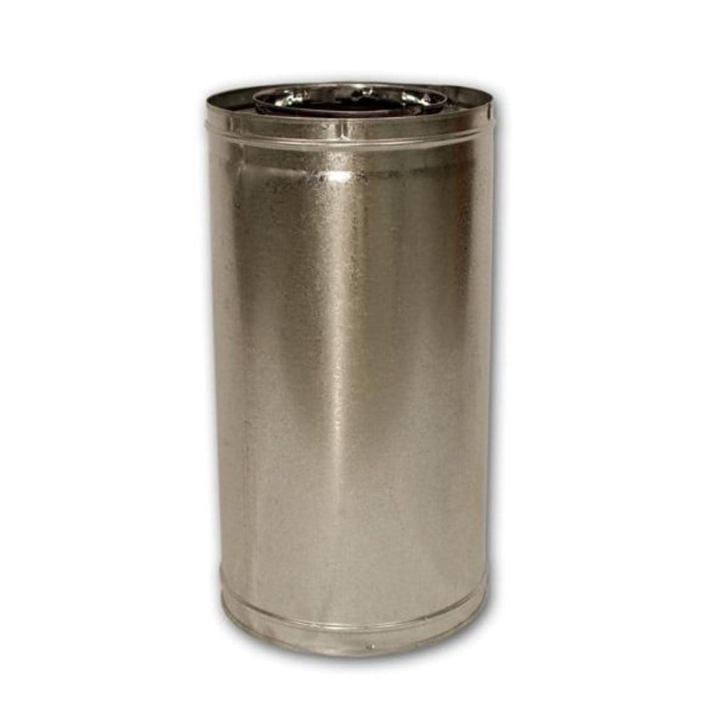 Superior 24-8HT Section Hi-Temp 24 Inch Double Wall Pipe Snap Lock