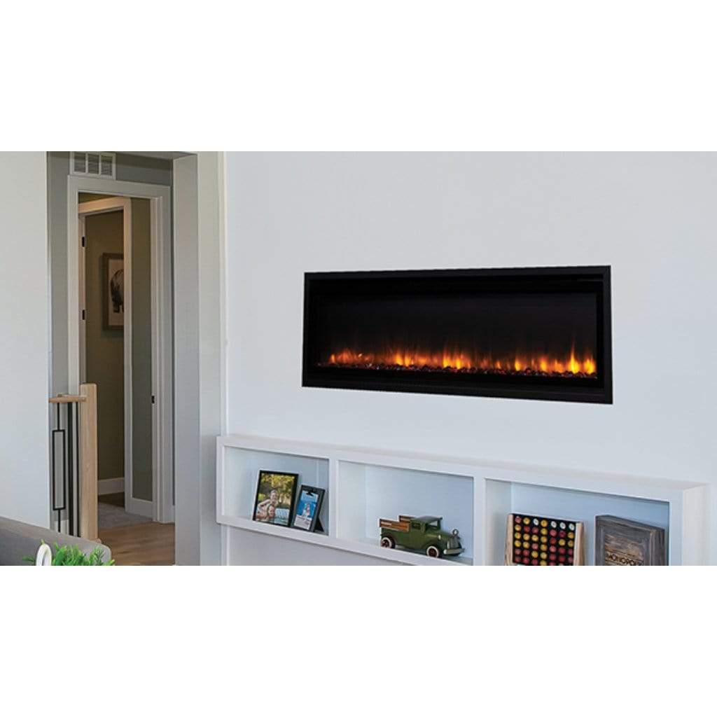 Superior 45 Inch Built-In Linear Contemporary Electric Fireplace