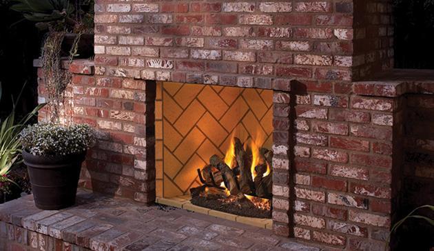 Superior VRE6050 50 Inch Traditional Vent-Free Outdoor Fireplace