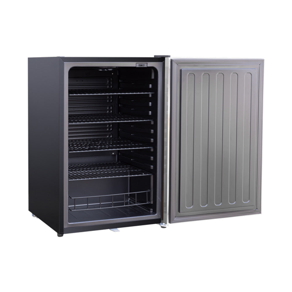 AMD 22" 4.1c Outdoor Approved Fridge Stainless steel Reversible Door with Lock - AMD-RFR-22S