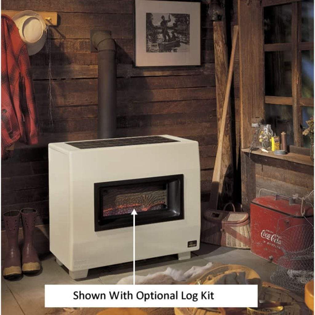 Empire LuxoHeat 34" Visual Flame Room Heater + Blower