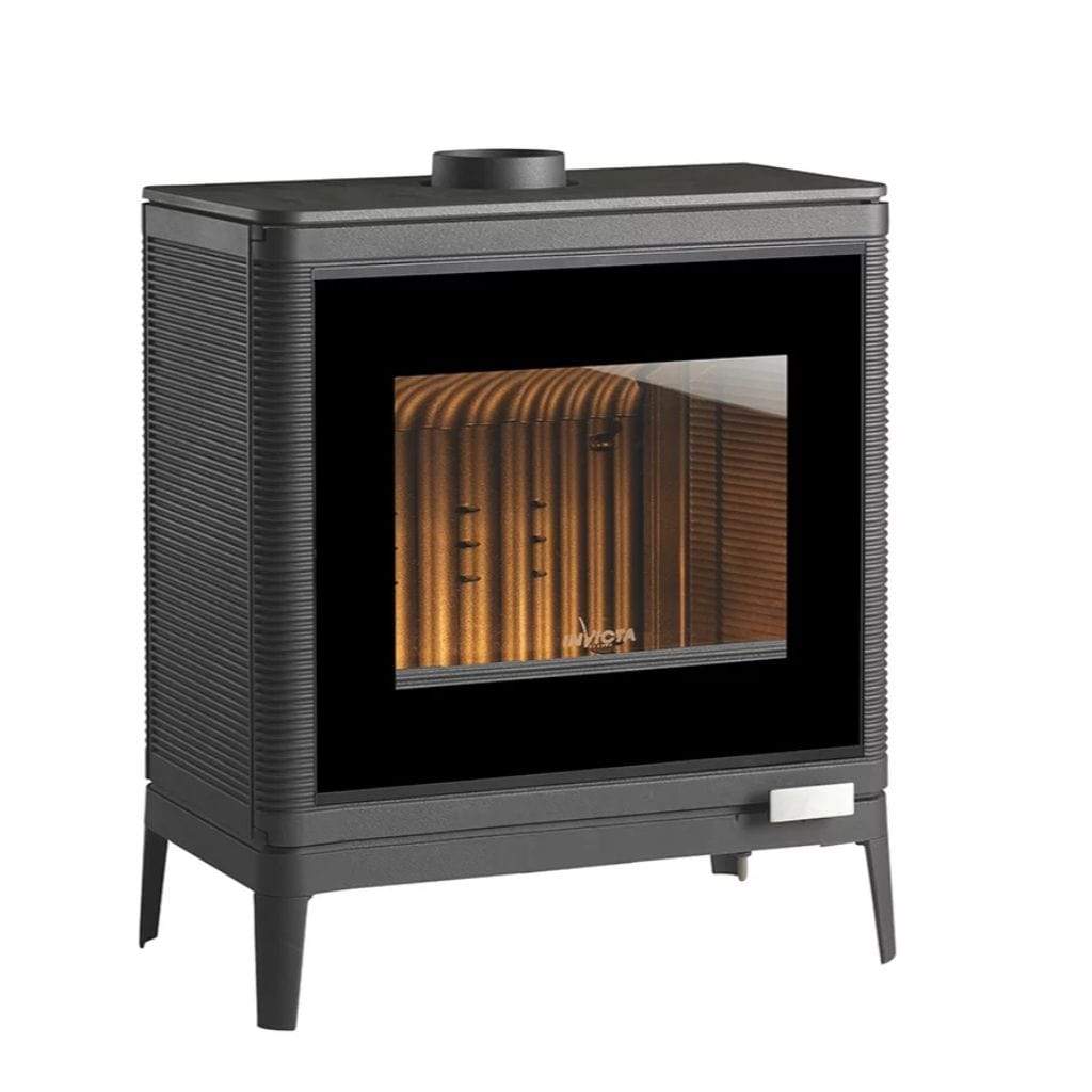 Invicta Kazan GA 30 Inch Contemporain Cast Iron Wood Stove