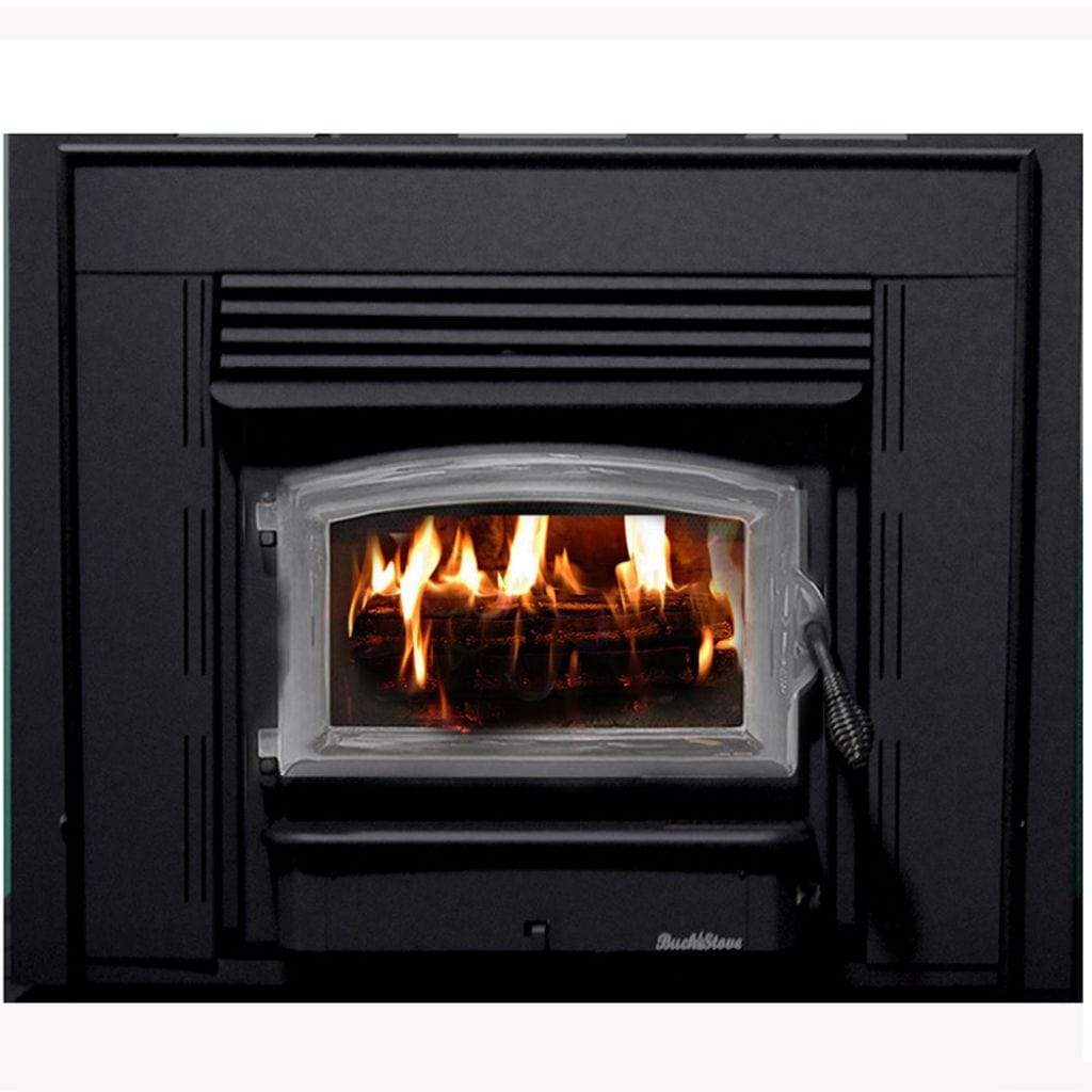 Buck Stove Model 21ZC Zero Clearance Non-Catalytic Wood Burning Stove with Blower