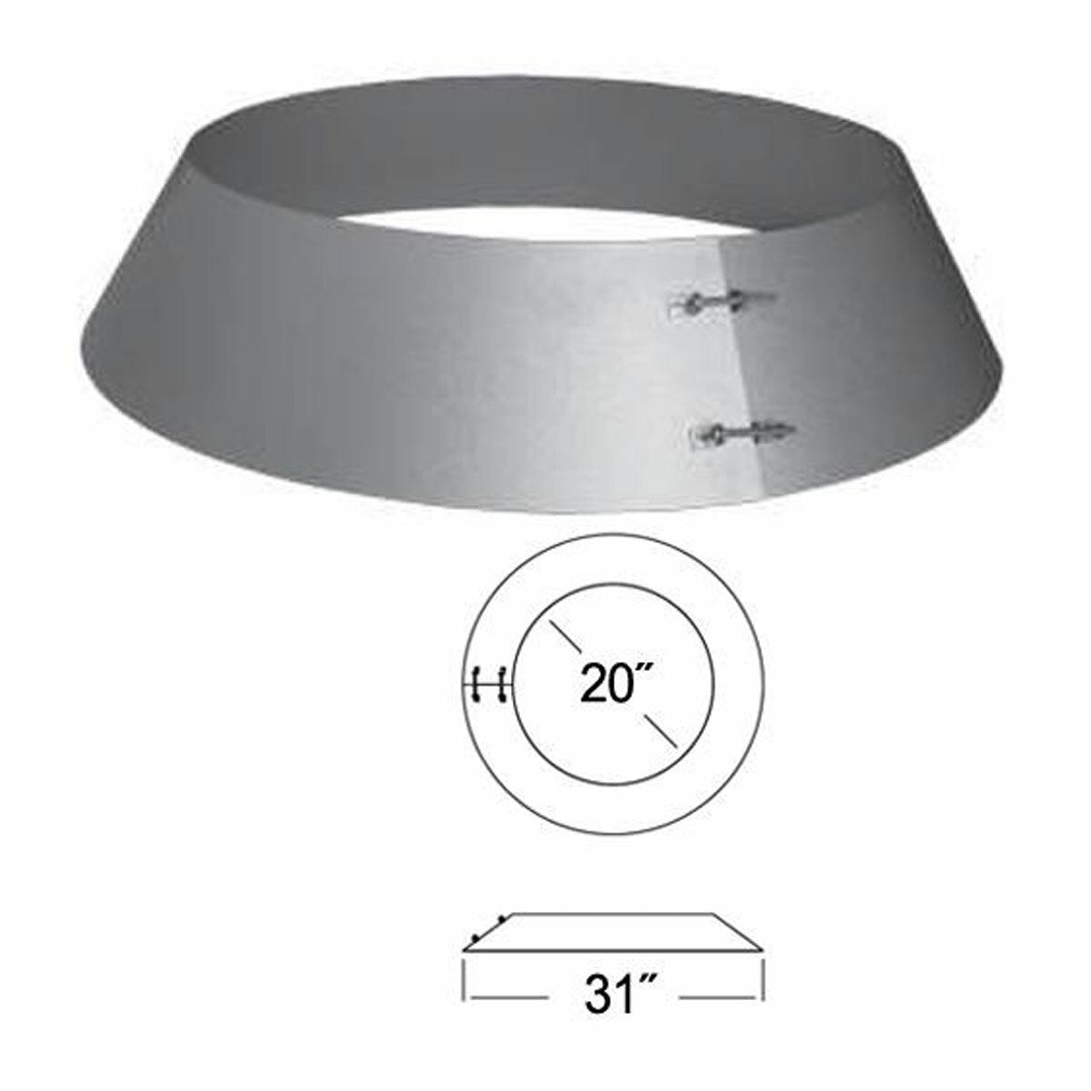 DuraTech | 18DT-SC 18'' Storm Collar
