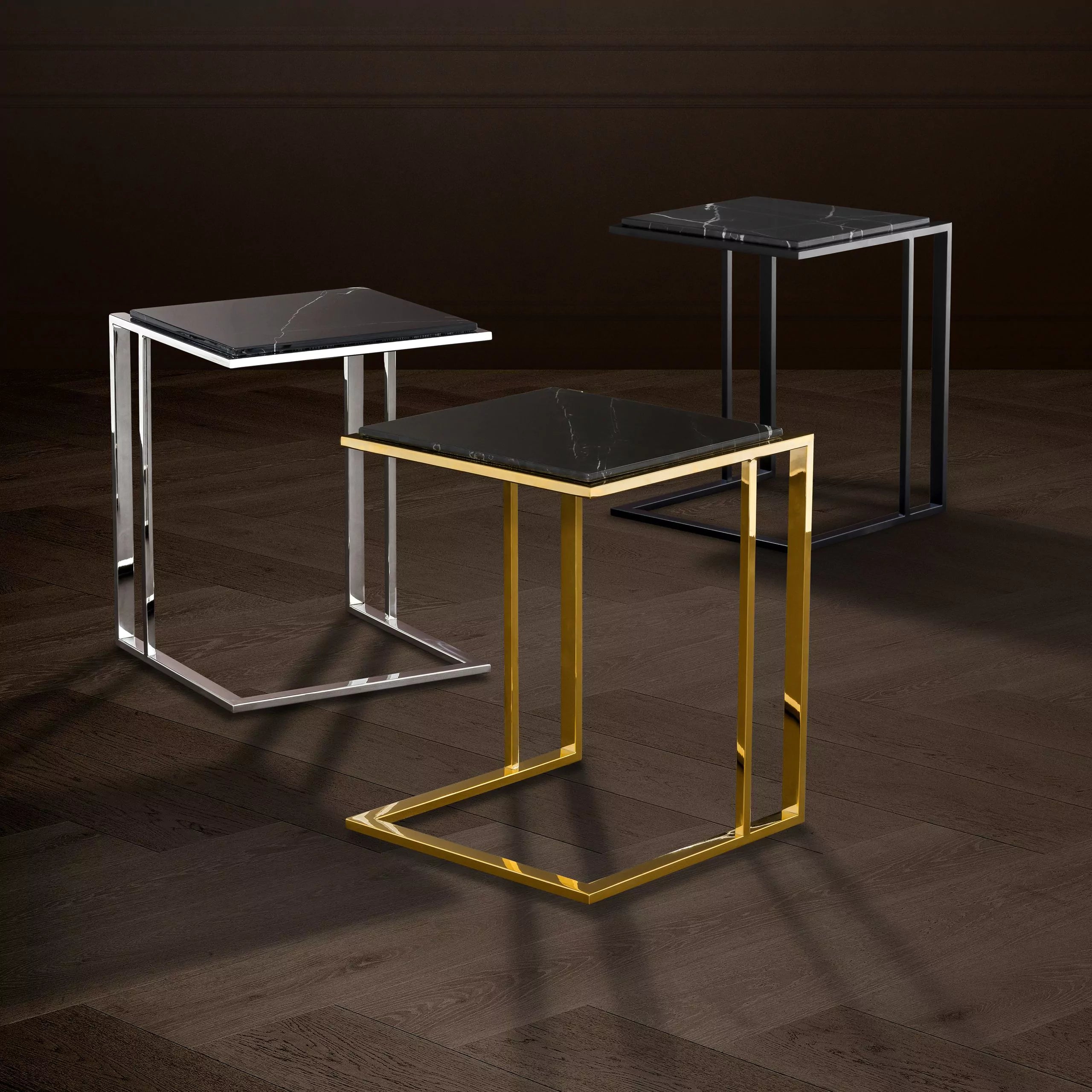 Gold Finish Side Table | Eichholtz Cocktail