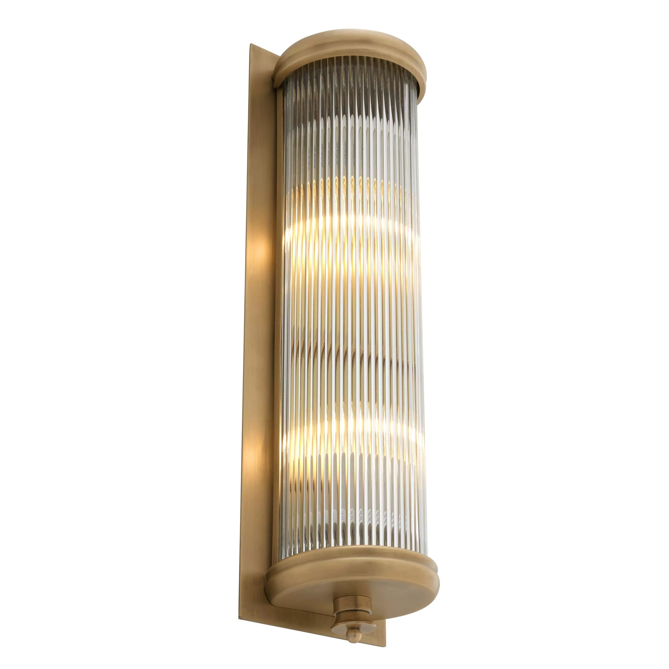 Brass Glass Wall Lamp | Eichholtz Glorious L