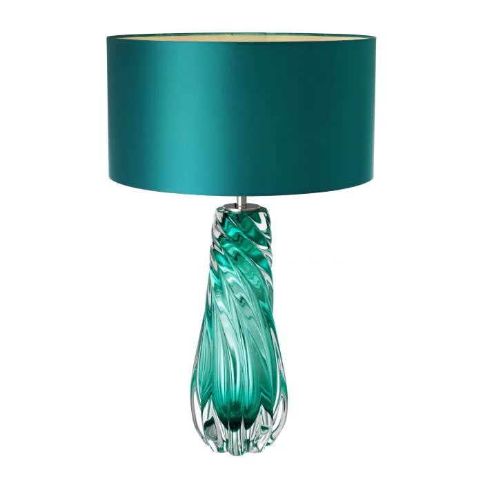 Teal Blown Glass Table Lamp | Eichholtz TABLE LAMP BARRON