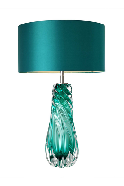 Teal Blown Glass Table Lamp | Eichholtz TABLE LAMP BARRON