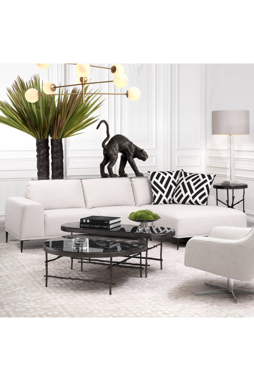 Round Marble Top Coffee Table | Eichholtz Tomasso