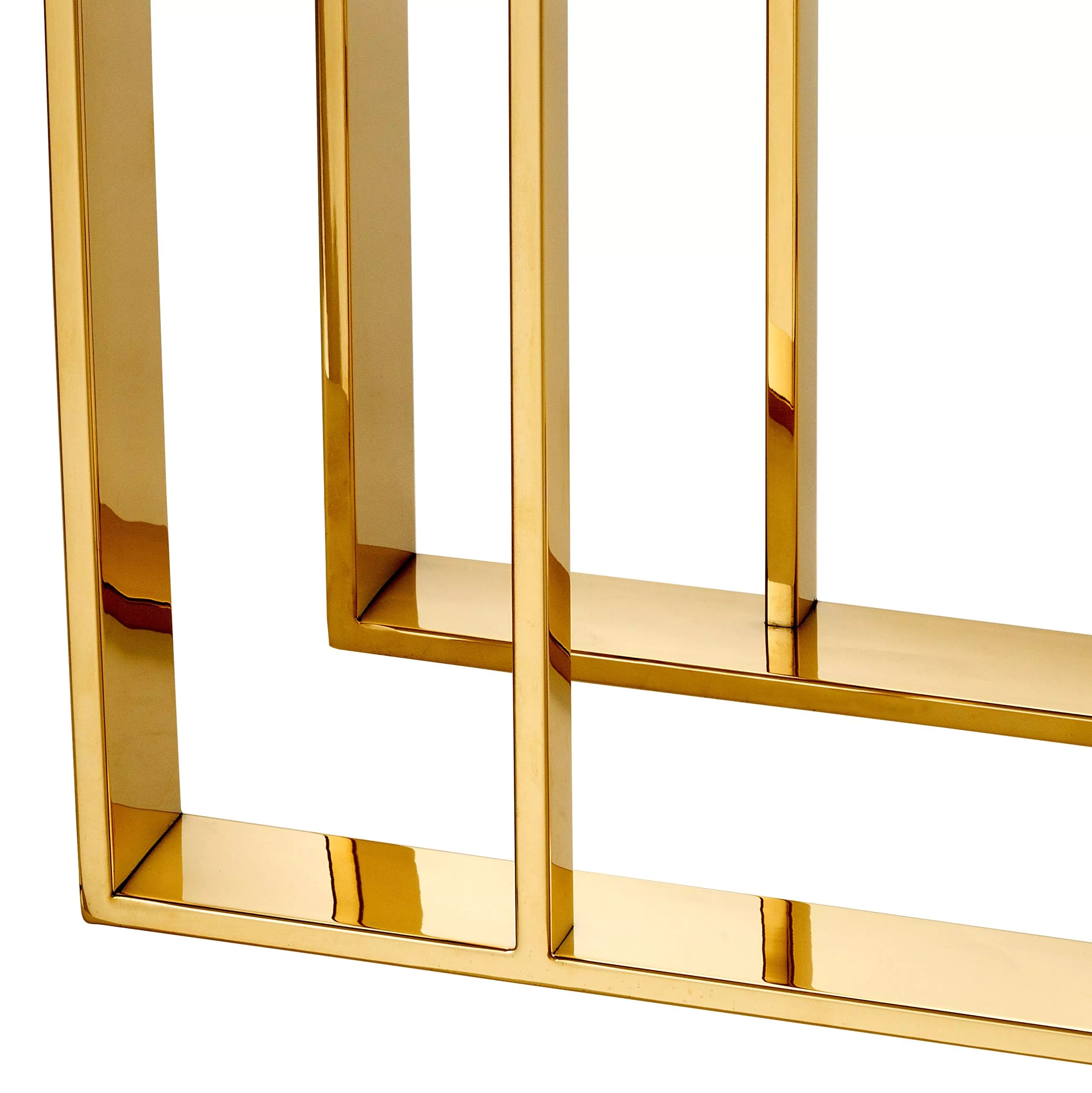 Gold C-Shaped Side Table | Eichholtz Pierre
